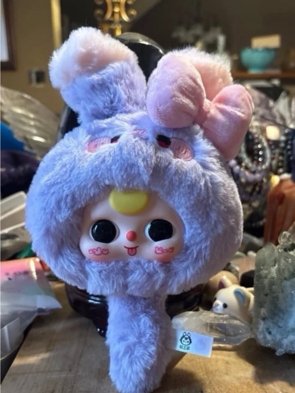 Baby three mirror pendant bunny